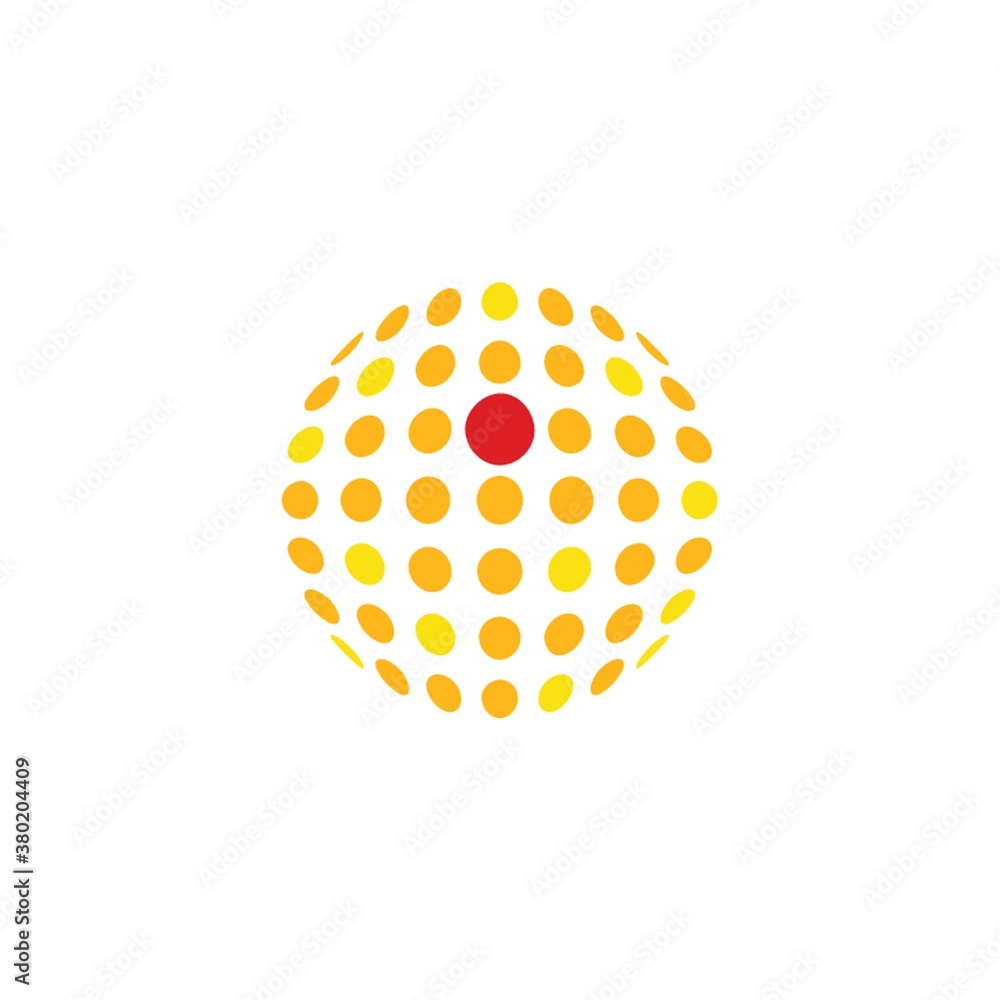 Globe logo element with abstract concept Globe logo element with abstract concept