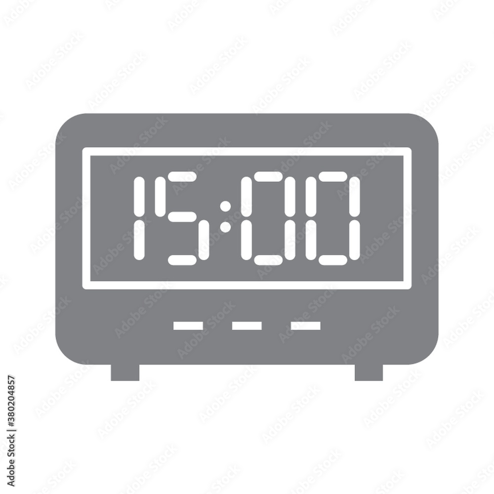 digital clock icon digital clock icon