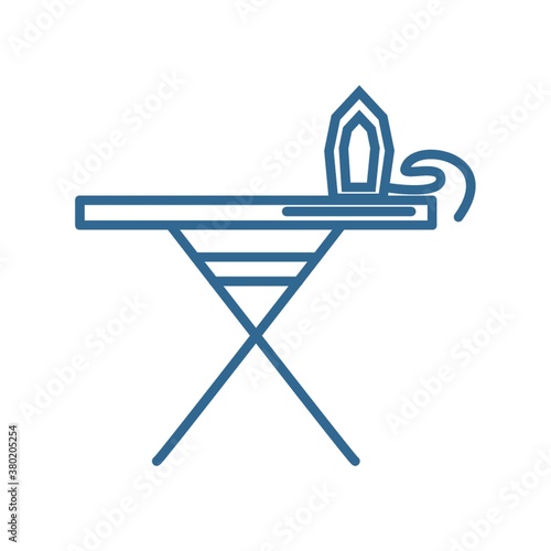 electrical iron with board