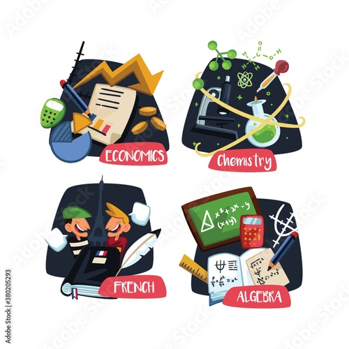 set of academic subjects
