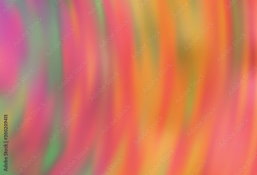 Obraz premium Light Orange vector blurred bright texture.