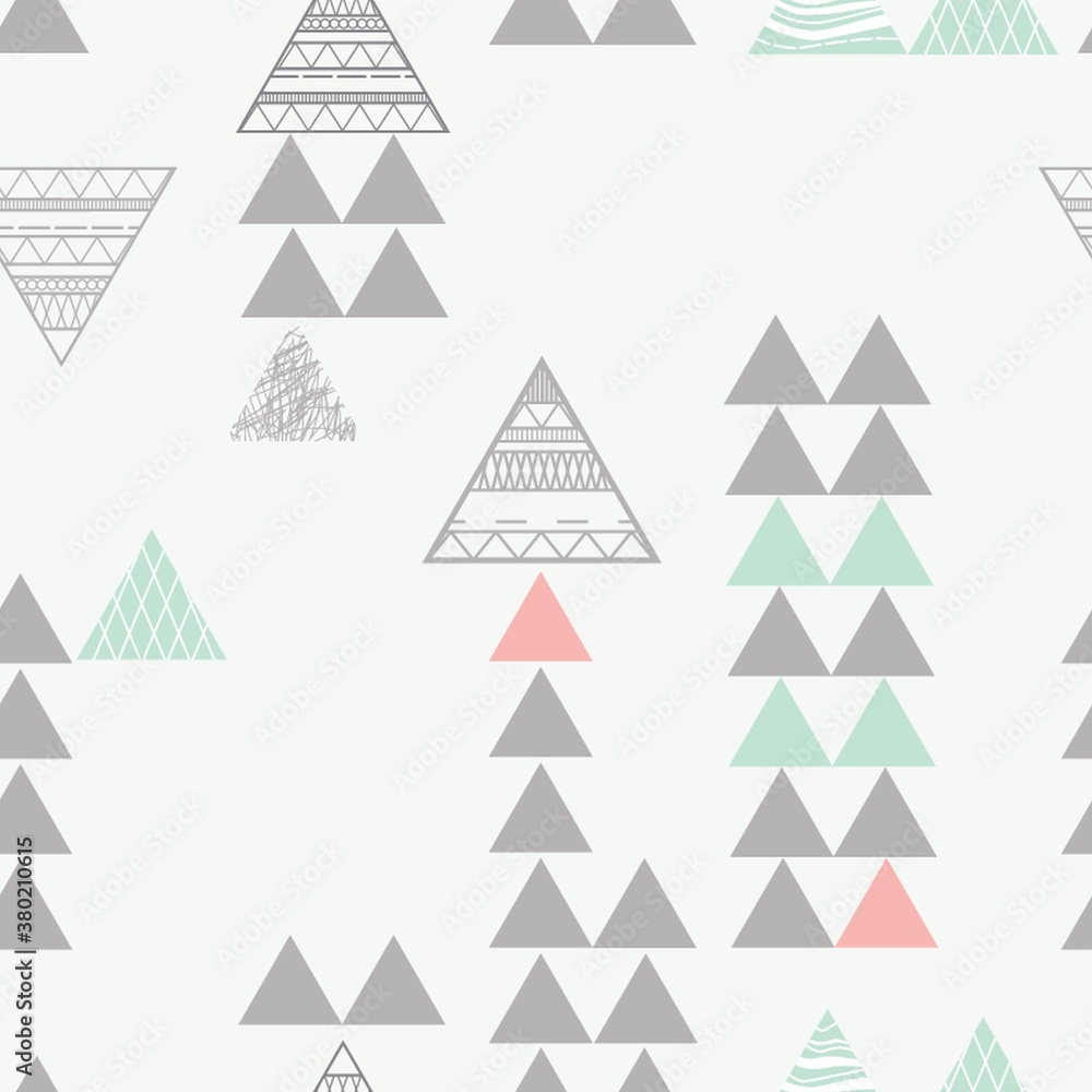 Seamless triangles design Seamless triangles design