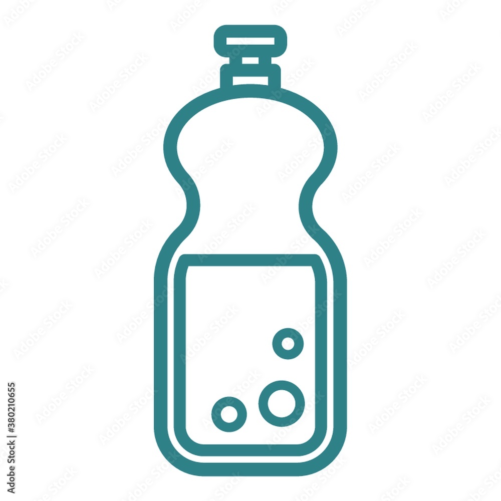 Fototapeta premium Detergent bottle