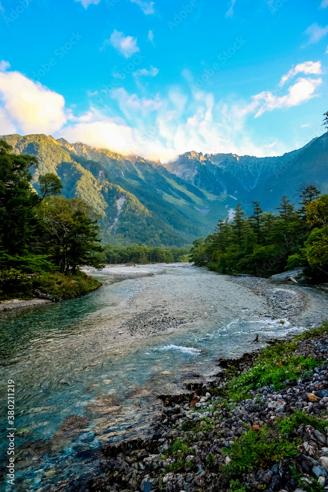 上高地の風景