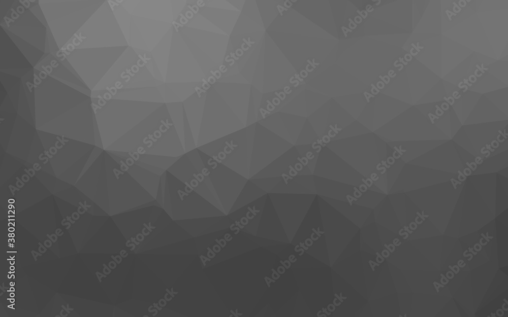 Light Silver, Gray vector triangle mosaic cover. Creative illustration in halftone style with gradient. Textured pattern for background. Light Silver, Gray vector triangle mosaic cover. Creative illustration in halftone style with gradient. Textured pattern for background.