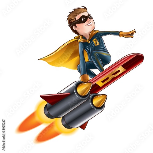 Superhero son