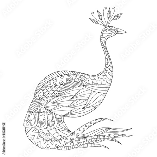 Peacock design