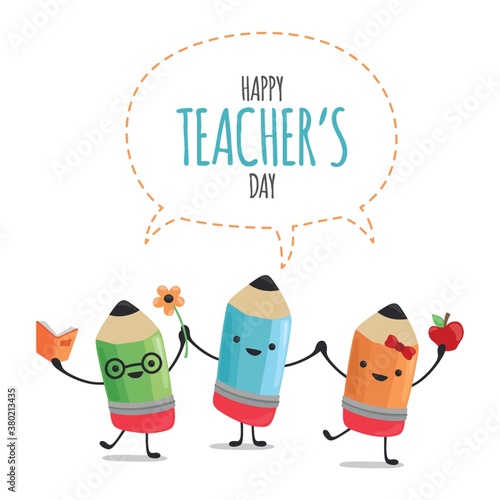 Happy teacher's day design