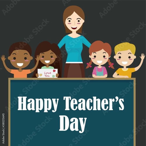 happy teacher s day design