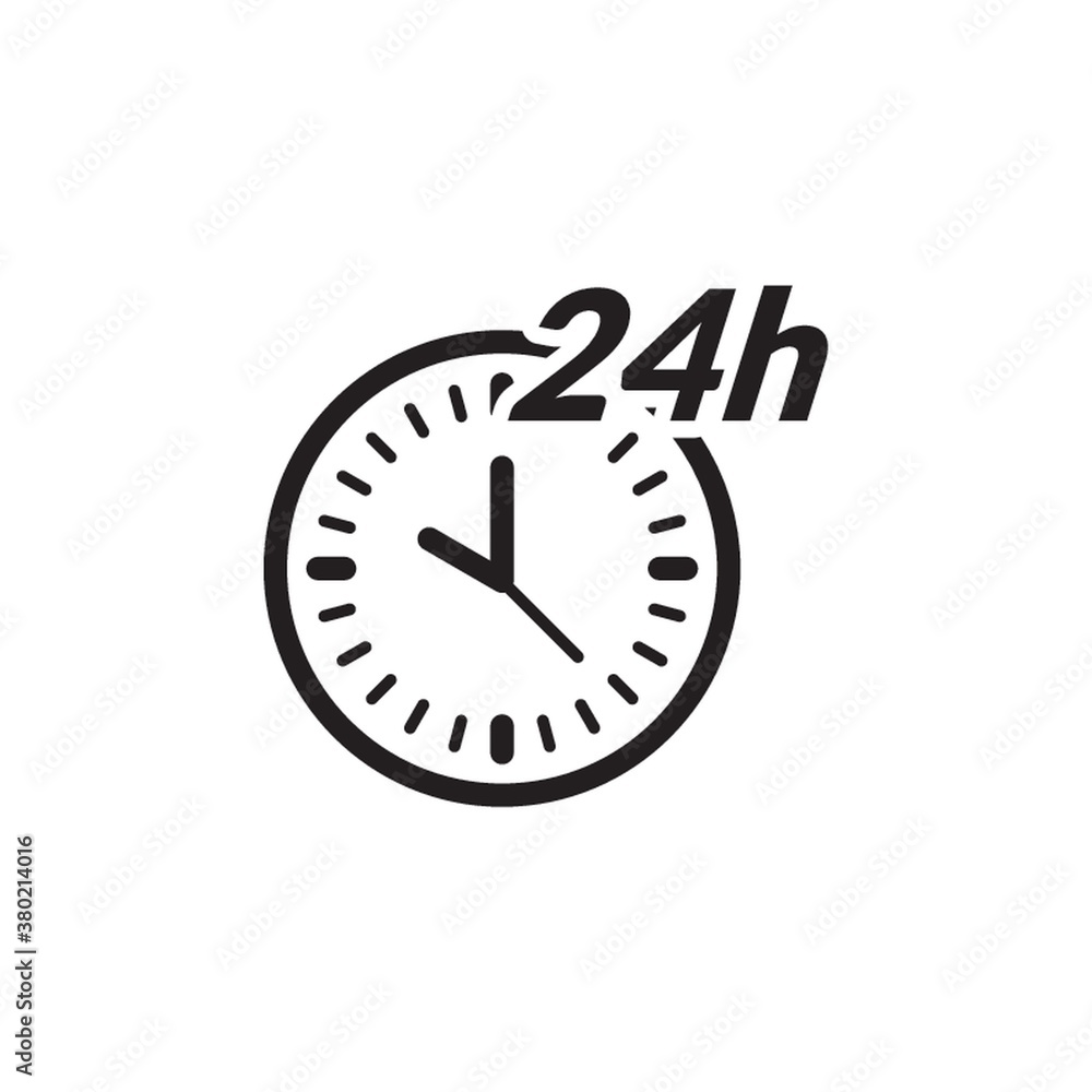 24 hour icon 24 hour icon