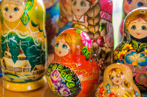 Russian toys Matrioshka