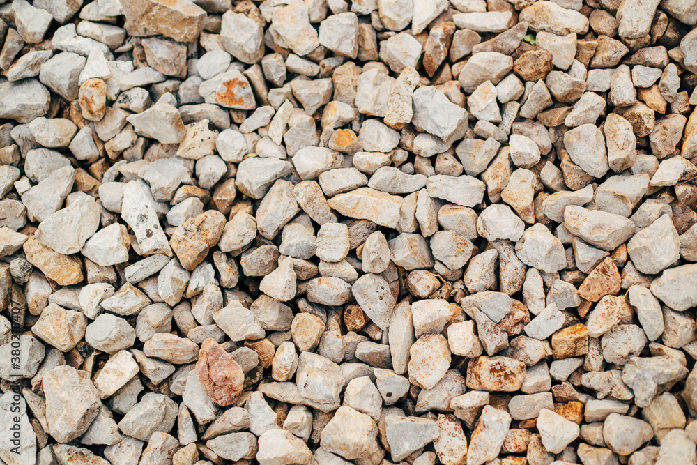 Colorful pebble stone background Colorful pebble stone background