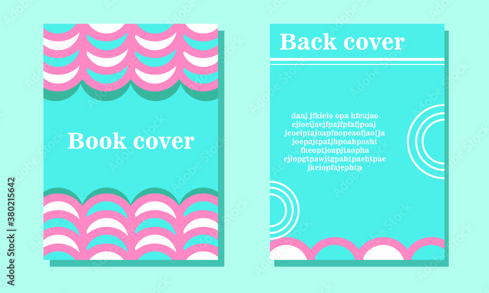 Fototapeta premium layout design template, cover book, with eps 10, high resolutions. 