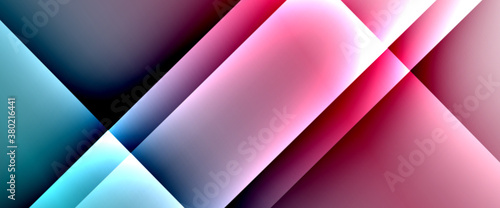 Fluid gradients with dynamic diagonal lines abstract background. Bright colors with dynamic light and shadow effects. Vector wallpaper or poster