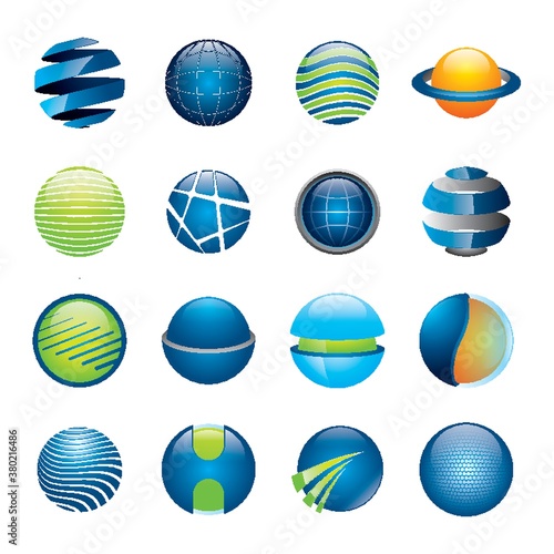 Global logo elements collection
