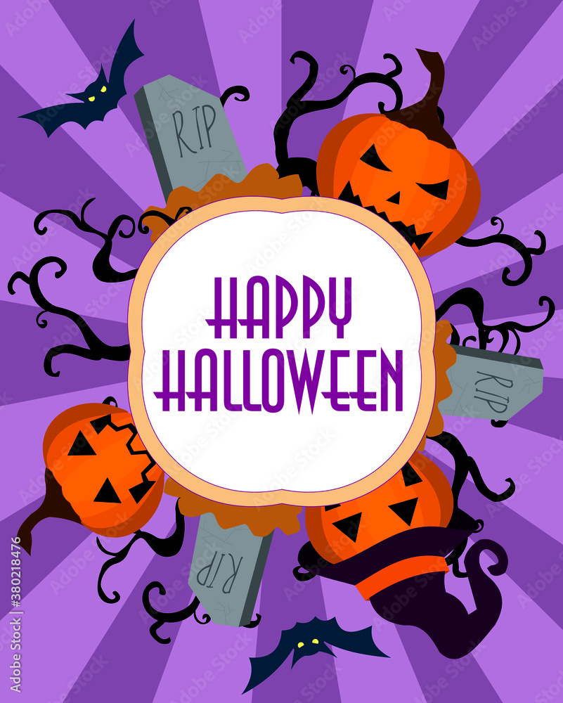 Halloween greeting card 1 Halloween greeting card 1