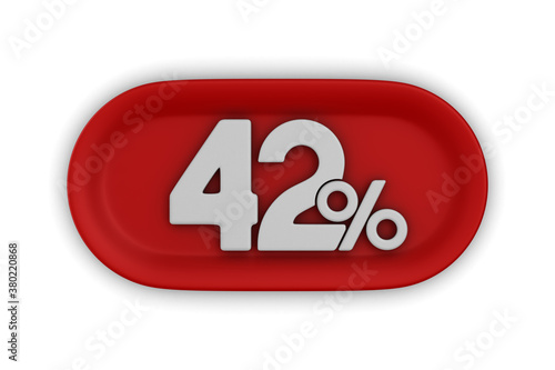 Button with fourty two perc...