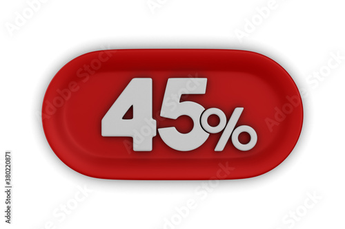 Button with fourty five per...