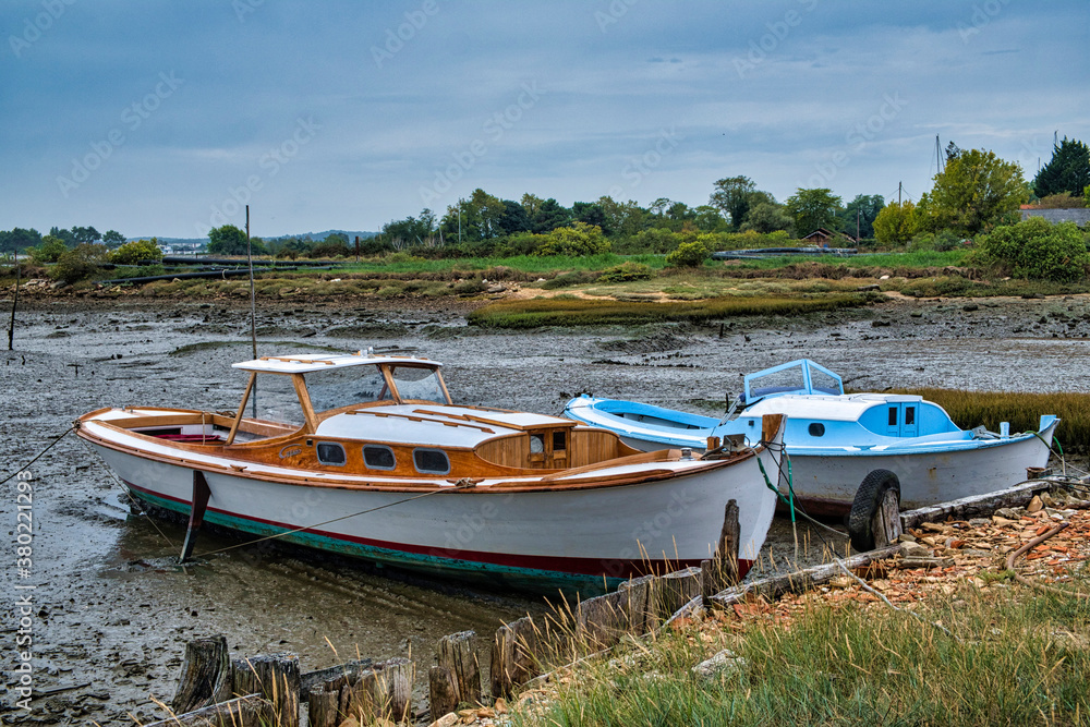 Fototapeta premium pinasses du bassin d'Arcachon