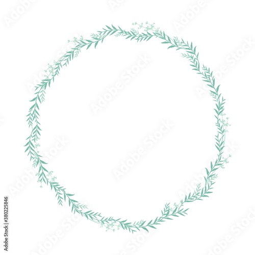Frame with nature concept.