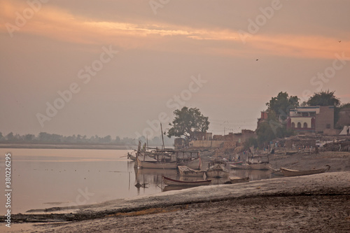 River Indus near Sukkur Sindh. photo