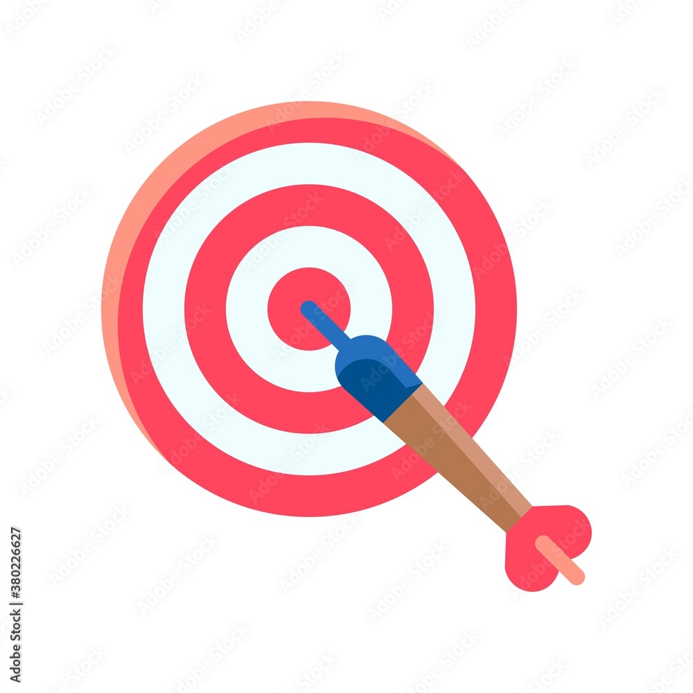 party icons related arrow or pin board with pin and circle game vector with editable stroke party icons related arrow or pin board with pin and circle game vector with editable stroke