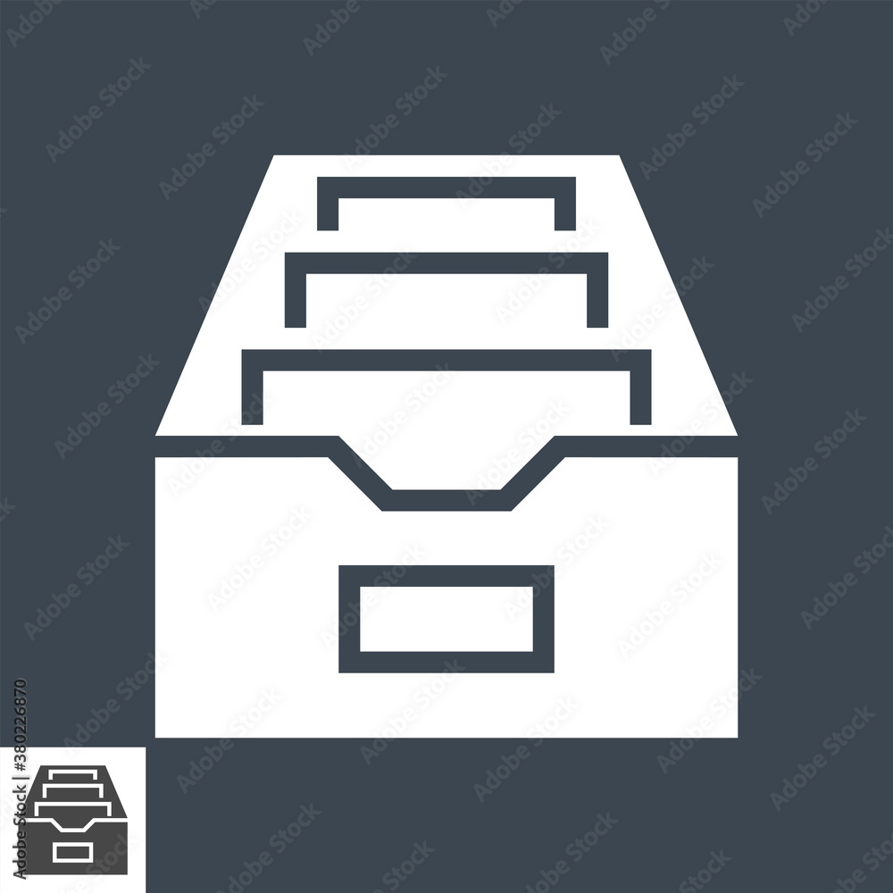 File Cabinet Flat Vector Icon. Flat icon isolated on the black background. Editable EPS file. Vector illustration. File Cabinet Flat Vector Icon. Flat icon isolated on the black background. Editable EPS file. Vector illustration.