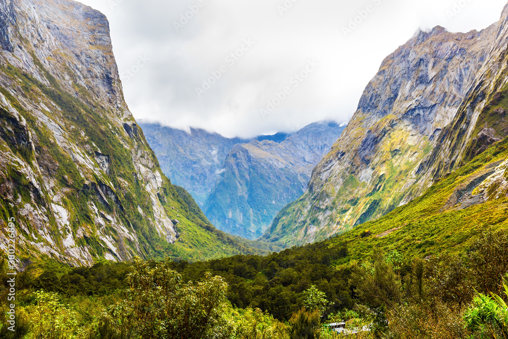Fototapeta premium Road to Milford Sound
