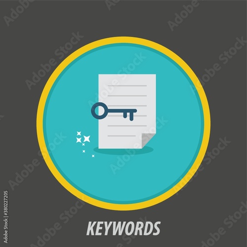 keywords icon