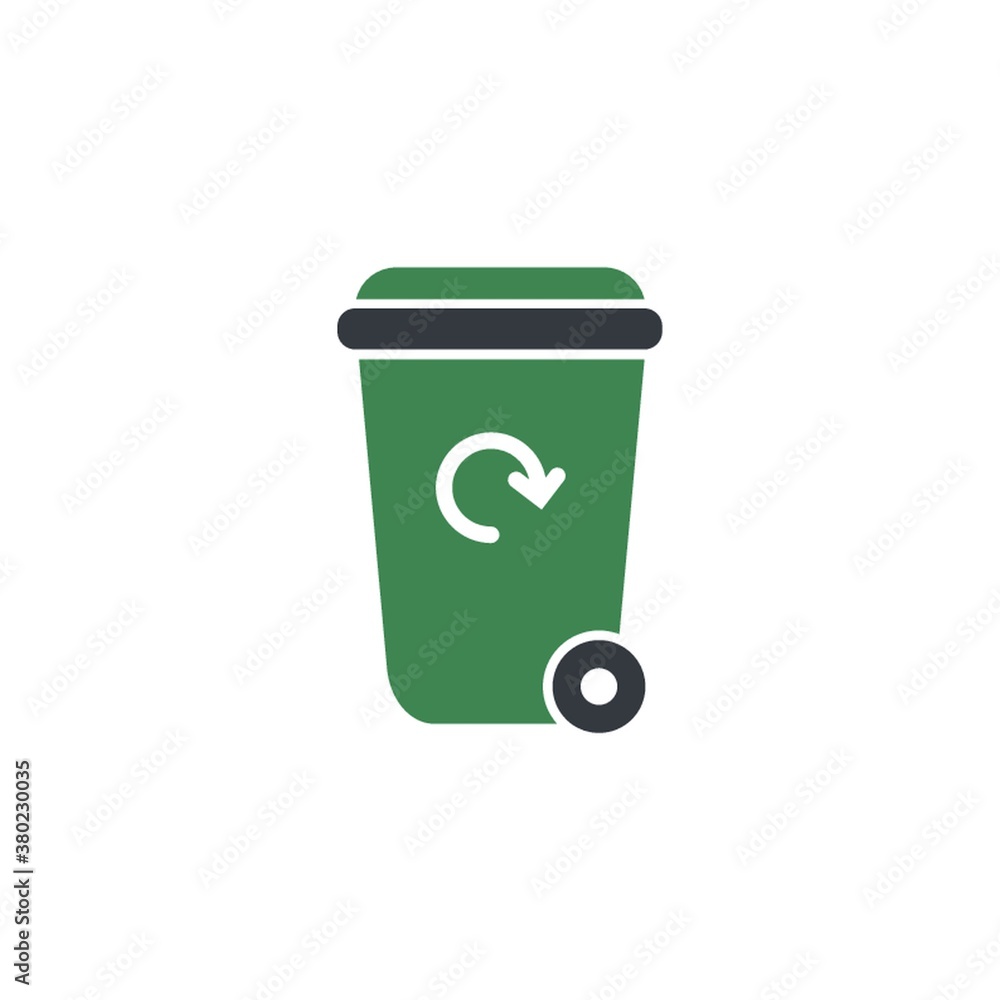 Recycle bin vector Recycle bin vector