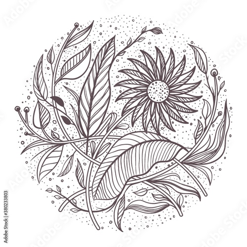 Intricate floral design
