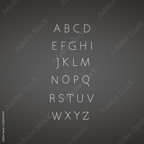 Alphabet set