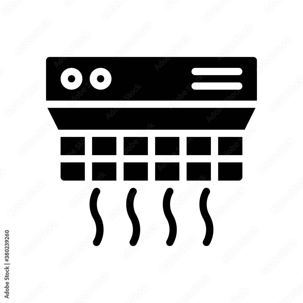 plumber icons related extractor or hot air with buttons vector in solid design, plumber icons related extractor or hot air with buttons vector in solid design,