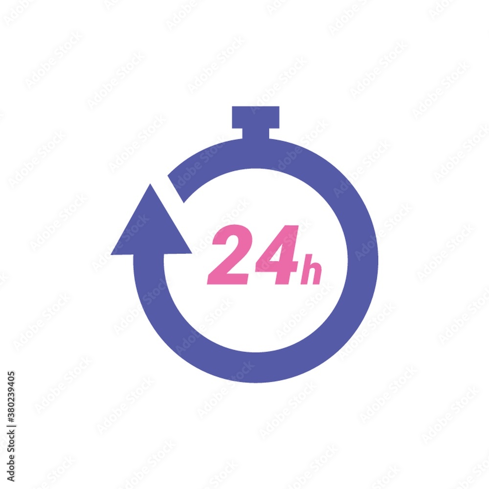 24 hour icon 24 hour icon