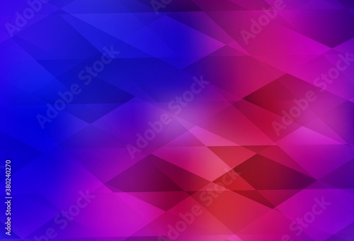Dark Blue, Red vector layout with lines, rectangles.