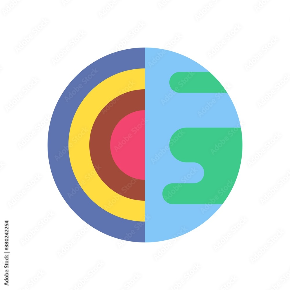 space or planet related earth or wrold globe with circle shape vector in flat style, space or planet related earth or wrold globe with circle shape vector in flat style,