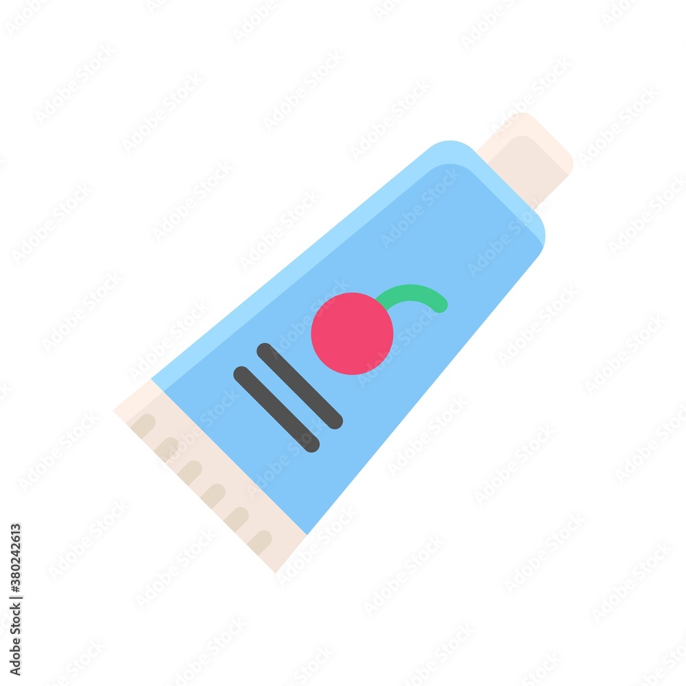 space or planet related space food in tube with charry vector in flat style, space or planet related space food in tube with charry vector in flat style,