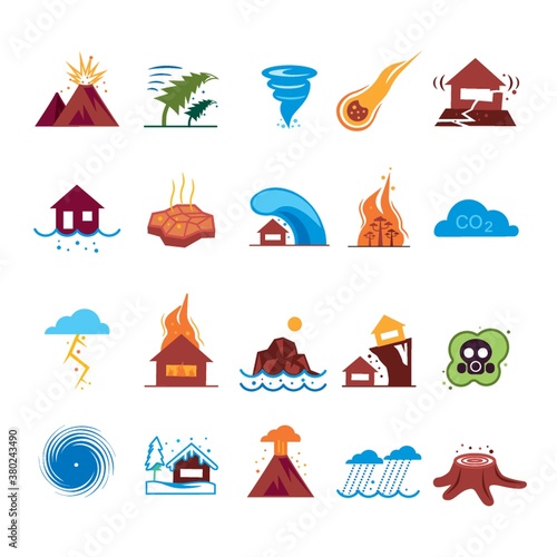 natural disasters and phenomenons set