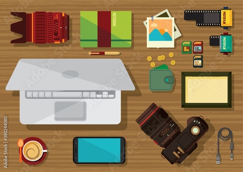 Photographer workspace design