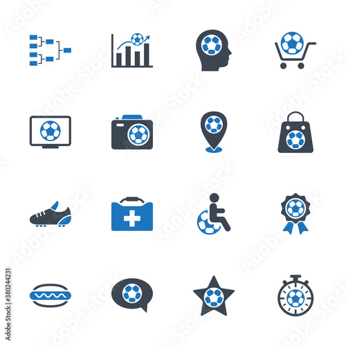 Soccer icons - Set 3
