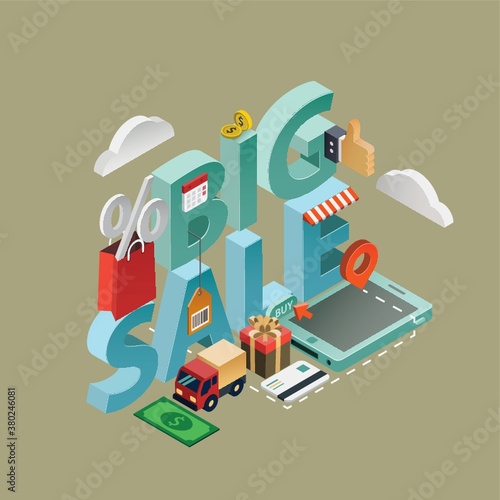 Big sale lettering design