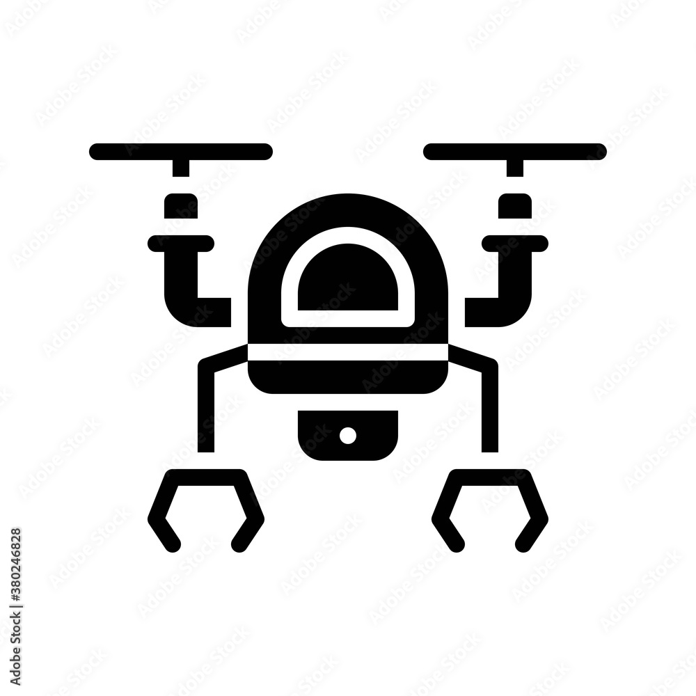 space related drone camera with wings and lense vector in solid design, space related drone camera with wings and lense vector in solid design,