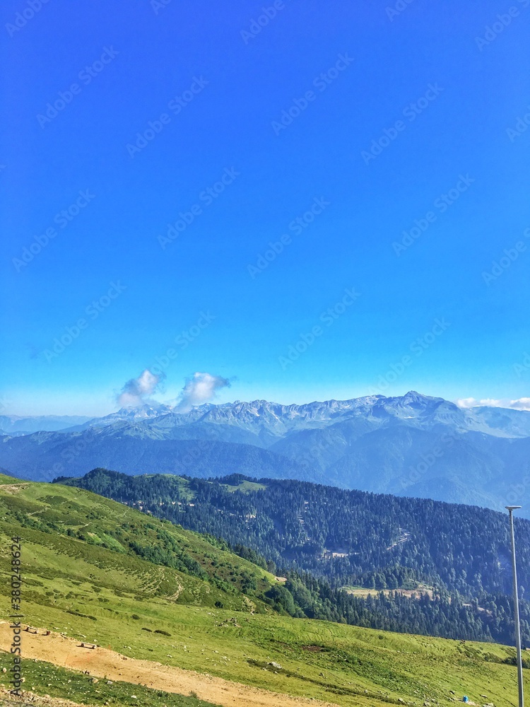 Obraz premium landscape in the mountains