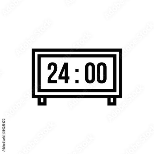 digital clock icon