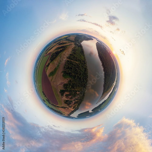 360 spherical panorama of a...