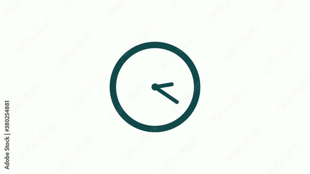 Amazing cyan dark circle 12 hours clock icon without trick,12 hours clock icon on white background Amazing cyan dark circle 12 hours clock icon without trick,12 hours clock icon on white background