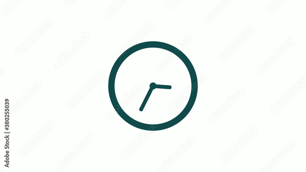 Amazing cyan dark circle 12 hours clock icon without trick,12 hours clock icon on white background Amazing cyan dark circle 12 hours clock icon without trick,12 hours clock icon on white background