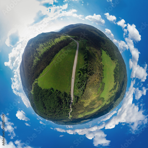 360 spherical panorama of a...