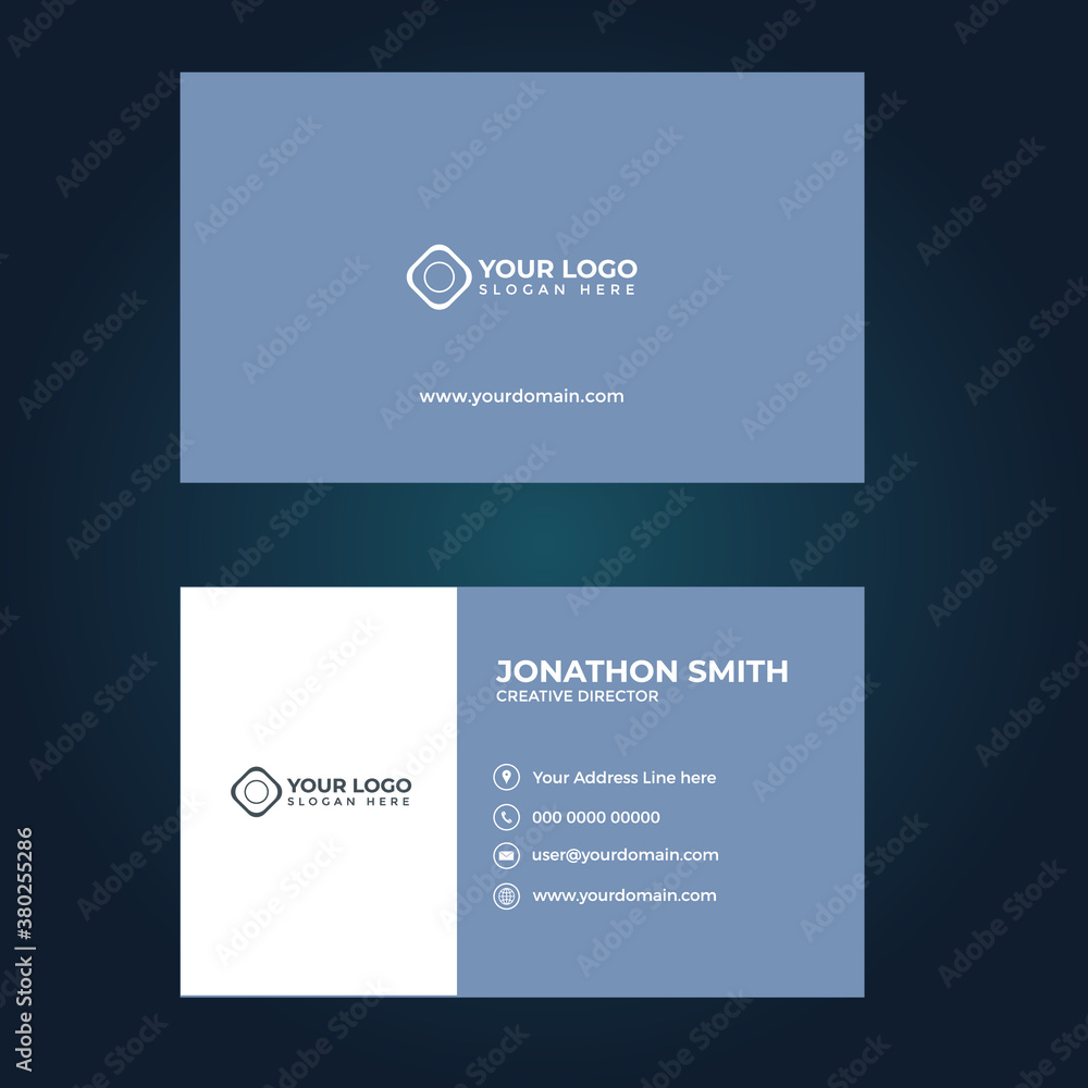 Clean and modern Business Card