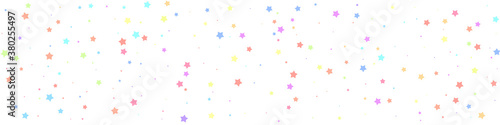 Festive splendid confetti. Celebration stars. Colo